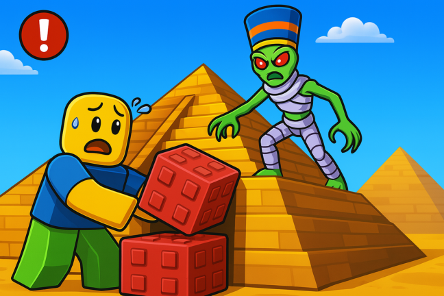 Pyramid interior approach toward the Pharaoh Boss arena